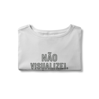 Nome do produto CROPPED NÃO VISUALIZEI