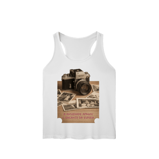 Nome do produto REGATA FEMININA ESPORTE DRY FIT UV O ENCANTO DA ESPERA