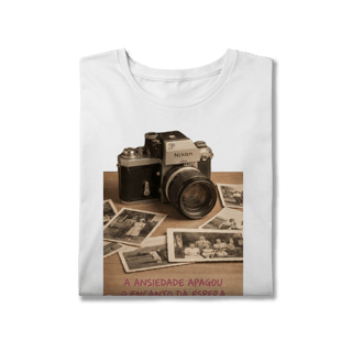 Nome do produto CAMISETA  PLUS SIZE  O ENCANTO DA ESPERA