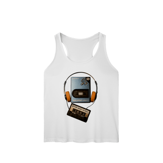 Nome do produto REGATA FEM ESPORTIVA DRY FIT UV MP3 VERSÃO PACIÊNCIA