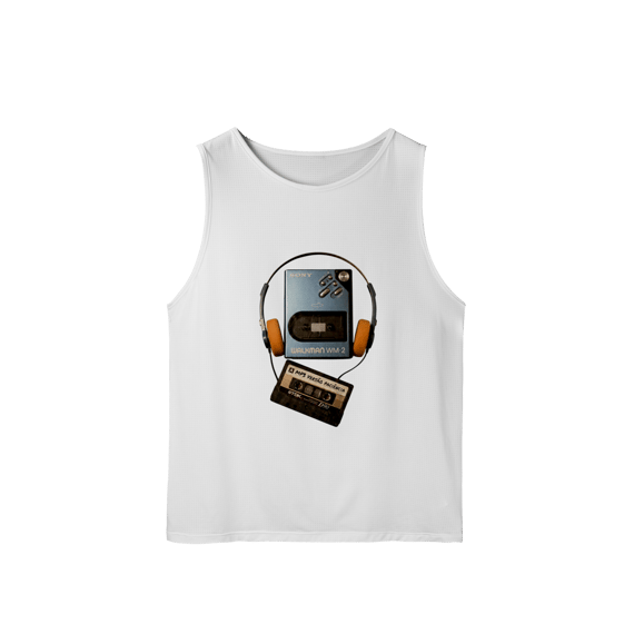 REGATA MASC ESPORTIVA DRY FIT UV MP3 VERSÃO PACIÊNCIA