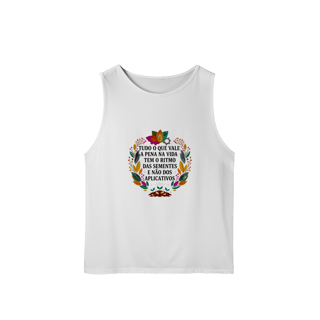 Nome do produto REGATA MASCULINA ESPORTE DRYFIT UV O RITMO DAS SEMENTES