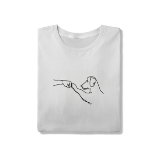 Nome do produto CAMISETA QUALITY ENTRE MÃOS E PATAS