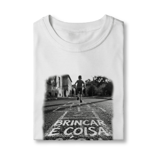 Nome do produto CAMISETA QUALITY INFANTIL 2 A 8 BRINCAR É COISA SÉRIA