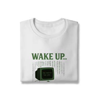 Nome do produto MOLETOM PRIME FECHADO WAKE UP, THE MATRIX HAS YOU