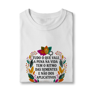 Nome do produto CAMISETA QUALITY INFANTIL 2 A 8 O RITMO DAS SEMENTES