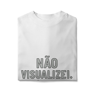 Nome do produto OVERSIZED NÃO VISUALIZEI