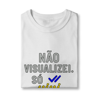 Nome do produto CAMISETA INFANTIL 2 A 8 NÃO VISUALIZEI