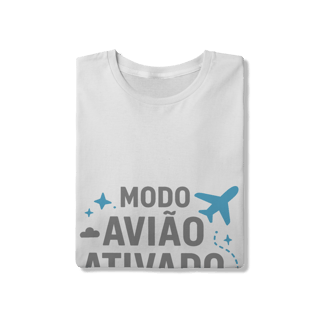 Nome do produto CAMISETA QUALITY MODO AVIÃO ATIVADO