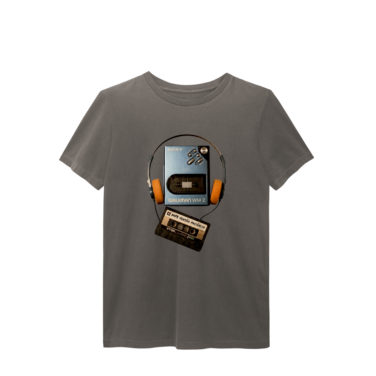 Nome do produto: CAMISETA ESTONADA MP3 VERSÃO PACIÊNCIA
