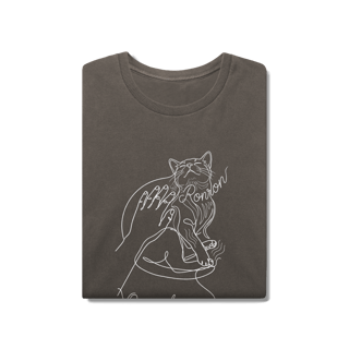 Nome do produto CAMISETA ESTONADA UNISSEX O SOM DO AMOR INCONDICIONAL