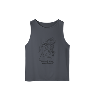 Nome do produto REGATA MASCULINA SPORT DRY UV O SOM DO AMOR INCONDICIONAL