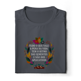 Nome do produto CAMISETA MANGA LONGA ESPORTE DRYFIT UV O RITMO DAS SEMENTES