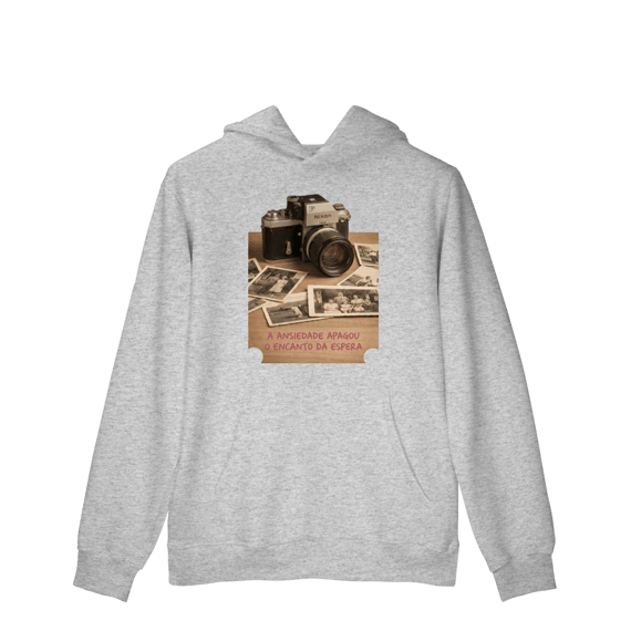 MOLETOM PRIME CANGURU  O ENCANTO DA ESPERA