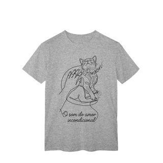 Nome do produto CAMISETA UNISSEX O SOM DO AMOR INCONDICIONAL