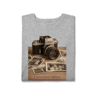 Nome do produto CAMISETA  PLUS SIZE  O ENCANTO DA ESPERA