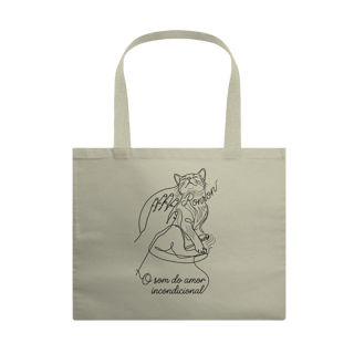 ECOBAG GRANDE O SOM DO AMOR INCONDICIONAL