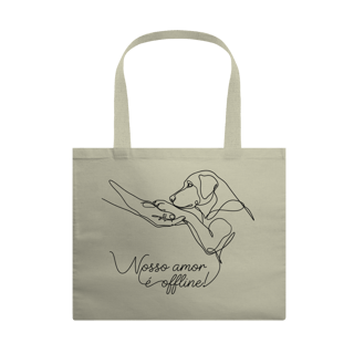 Nome do produto ECOBAG GRANDE NOSSO AMOR É OFFLINE