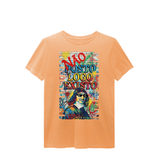 Nome do produto ESTONADA UNISSEX - “NÃO POSTO, LOGO EXISTO.”