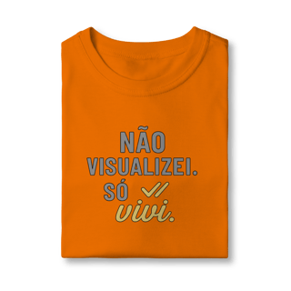 Nome do produto NÃO VISUALIZEI, SÓ VIVI