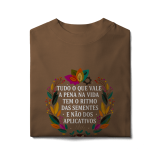 Nome do produto OVERSIZED O RITMO DAS SEMENTES