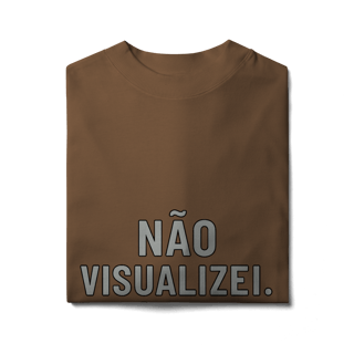 Nome do produto OVERSIZED NÃO VISUALIZEI