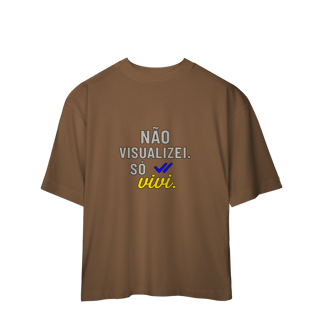 Nome do produto OVERSIZED NÃO VISUALIZEI