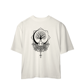 Nome do produto CAMISETA OVERSIZED ÁRVORE BODIN