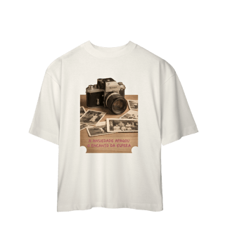 Nome do produto CAMISETA OVERSIZED O ENCANTO DA ESPERA