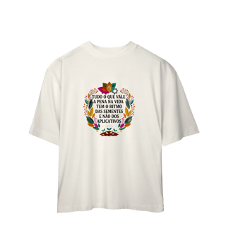 Nome do produto OVERSIZED O RITMO DAS SEMENTES