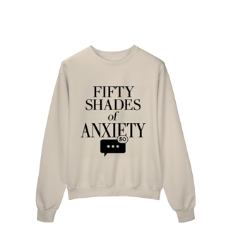 Nome do produto MOLETOM - 50 TONS DE ANSIEDADE