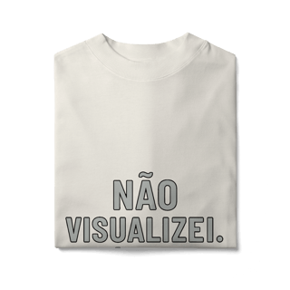 Nome do produto OVERSIZED NÃO VISUALIZEI