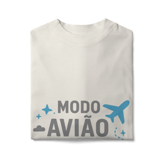 Nome do produto OVERSIZED MODO AVIÃO ATIVADO