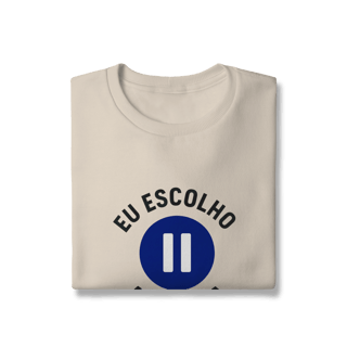 Nome do produto MOLETOM PRIME FECHADO EU ESCOLHO A PAUSA