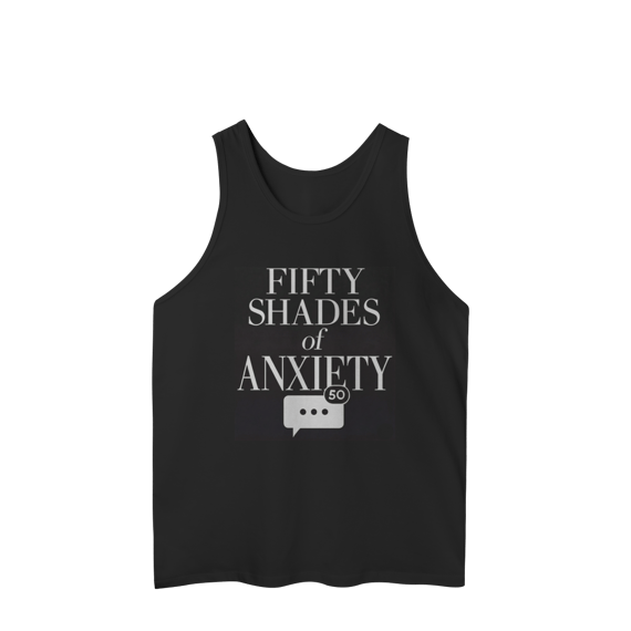 REGATA MASCULINA - 50 TONS DE ANSIEDADE