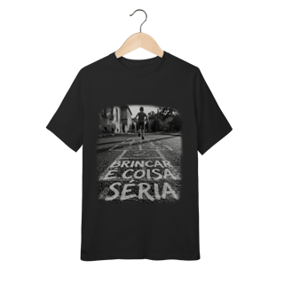 Nome do produto CAMISETA QUALITY INFANTIL 10 A 14 BRINCAR É COISA SÉRIA