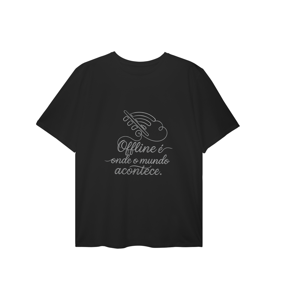 Nome do produto: PLUS SIZE OFFLINE É ONDE O MUNDO ACONTECE