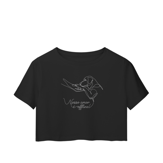 CROPPED NOSSO AMOR É OFFLINE