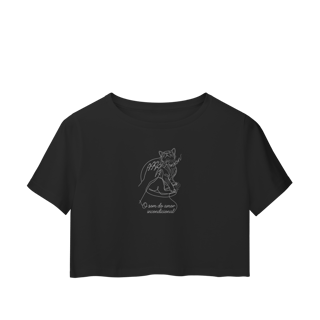 Nome do produto CROPPED O SOM DO AMOR INCONDICIONAL