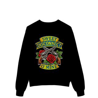 MOLETOM PRIME FECHADO SWEET DISCONNECT O’ MINE