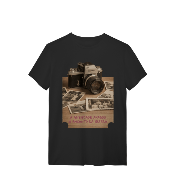 CAMISETA QUALITY O ENCANTO DA ESPERA
