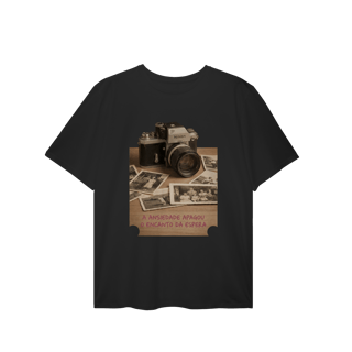 CAMISETA  PLUS SIZE  O ENCANTO DA ESPERA