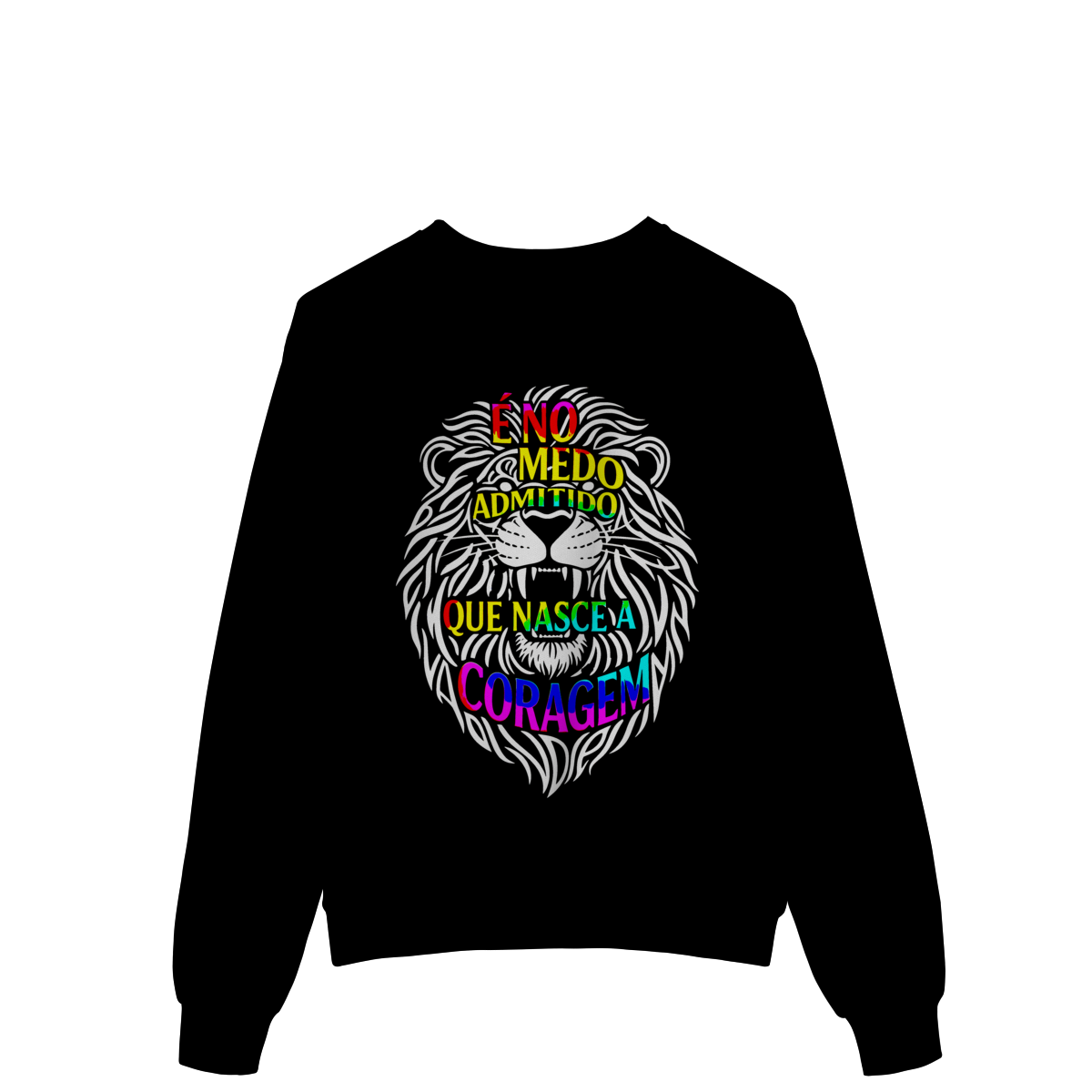 Nome do produto: MOLETOM PRIME FECHADO CORAGEM