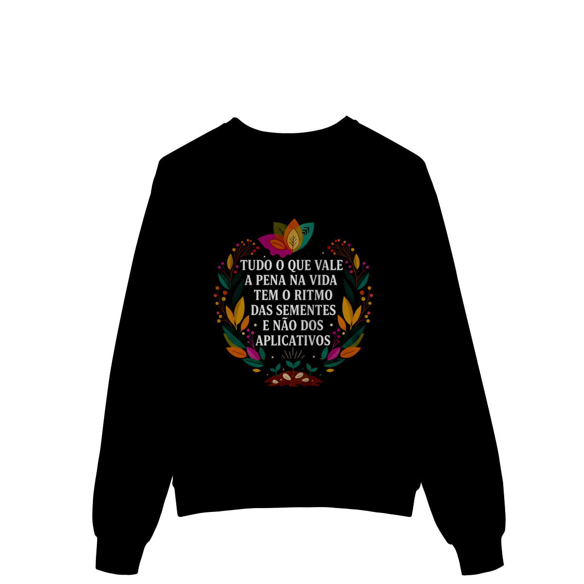 Nome do produto: MOLETOM PRIME FECHADO O RITMO DAS SEMENTES