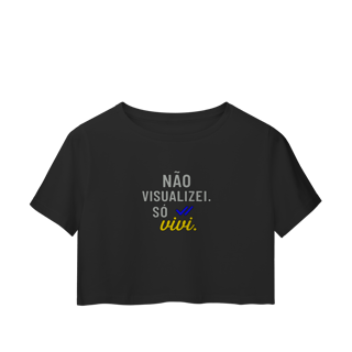 Nome do produto CROPPED NÃO VISUALIZEI