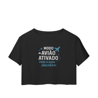 CROPPED MODO AVIÃO ATIVADO