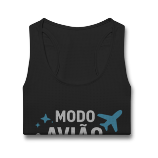 Nome do produto REGATA FEMININA ESPORTE DRYFIT UV MODO AVIÃO ATIVADO