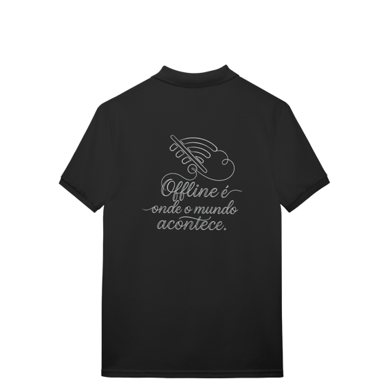 POLO MASCULINA PRIME OFFLINE É ONDE O MUNDO ACONTECE