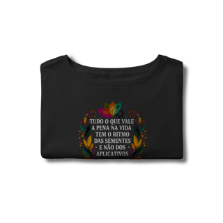 Nome do produto CROPPED O RITMO DAS SEMENTES