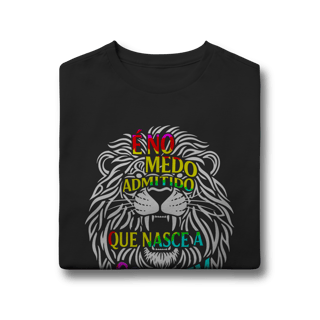 Nome do produto CAMISETA QUALITY INFANTIL 10 A 14 É NO MEDO ADMITIDO QUE NASCE A CORAGEM